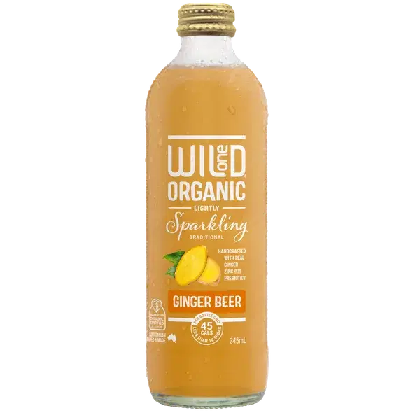Wild One Organic Sparkling Ginger Beer
