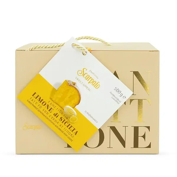 SCARPATO MINI PANETTONE WITH LEMON CREAM