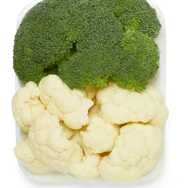 Broccoli and Cauliflower Florets