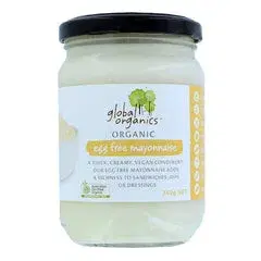 Global Organics Egg Free Mayonnaise 240g