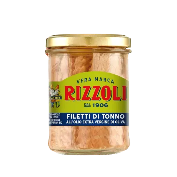 Rizzoli Filetti Di Tonno All Olio Extra Vergine Di Oliva 200g