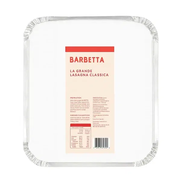 Barbetta La Grande Lasagna Classica (Serves 8-10)