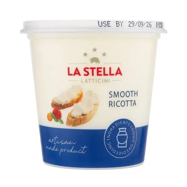 La Stella Smooth Ricotta 375g