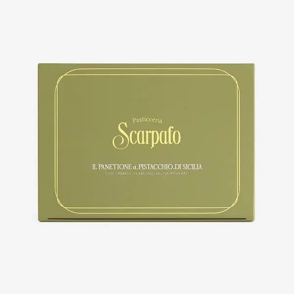 SCARPATO PANETTONE al PISTACCHIO di SICILIA