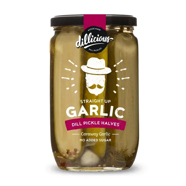 Dillicious Garlic Dill Pickle Chips 675g