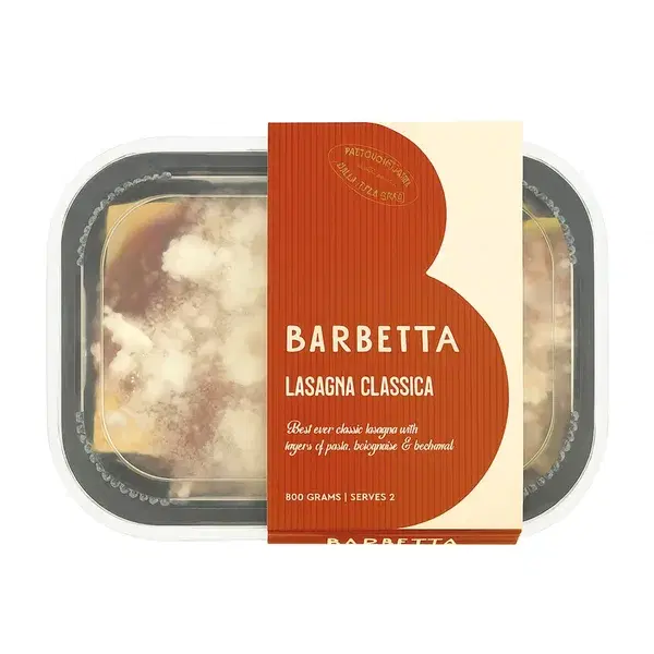 Barbetta Lasagna Classica (Serves 2)