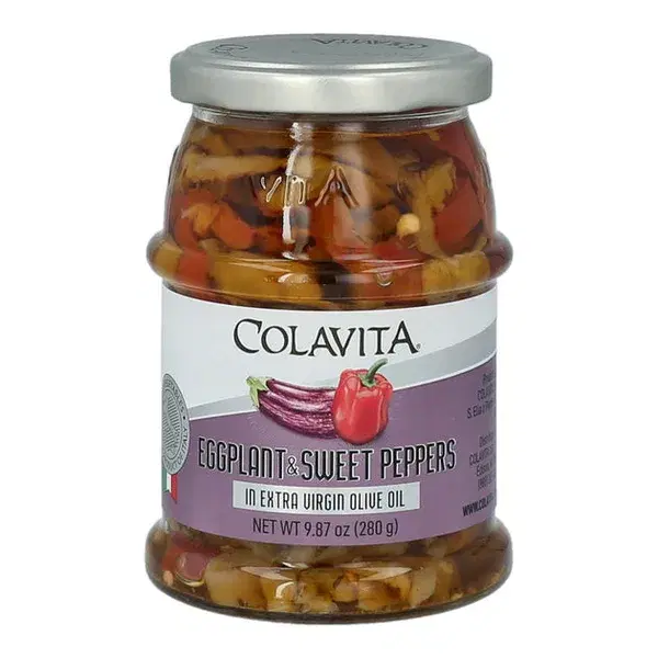 COLAVITA EGGPLANT/SWEET PEPPERS EVOO