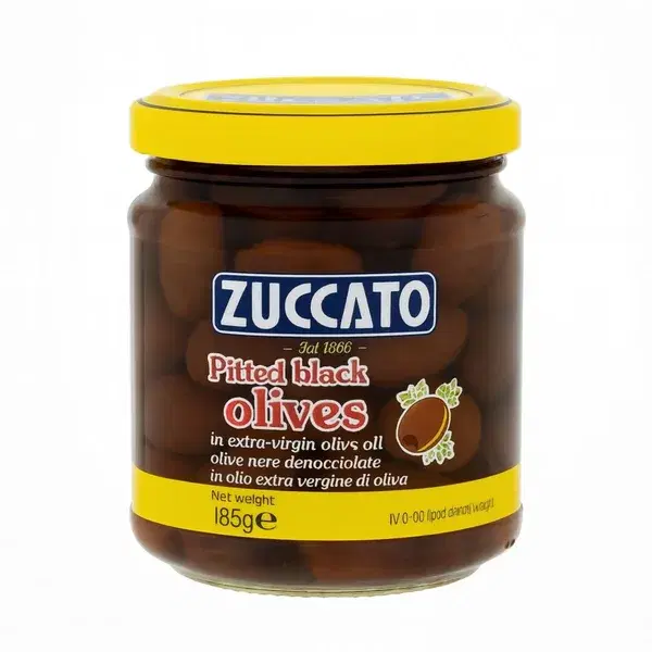 Zuccato Pitted Black Olives