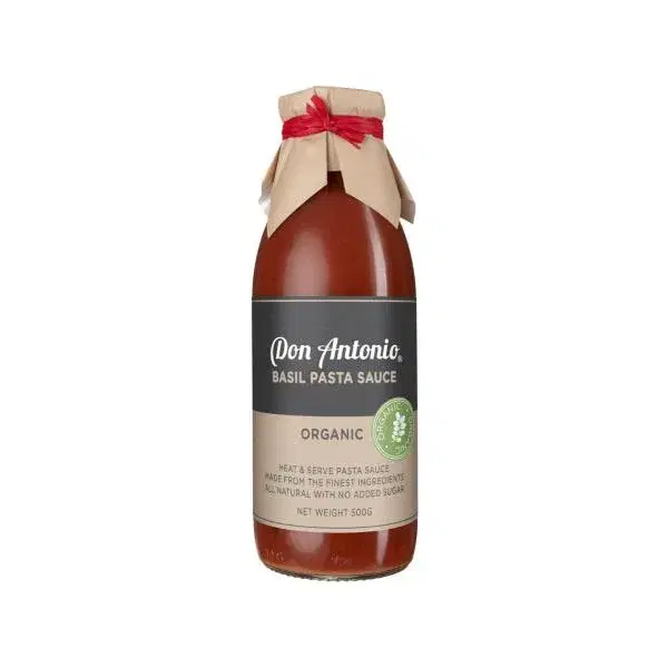 Don Antonio Organic Basil Pasta Sauce