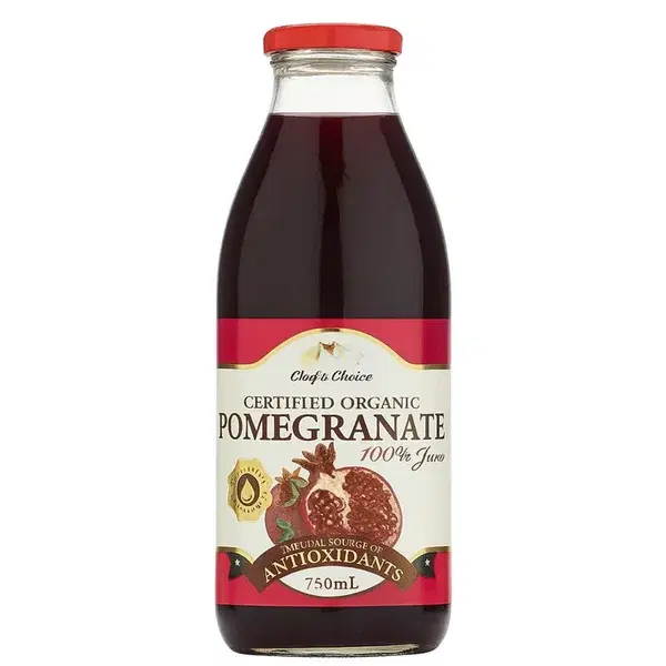 Chef’s Choice Organic Pomegranate 100% Juice 750ml