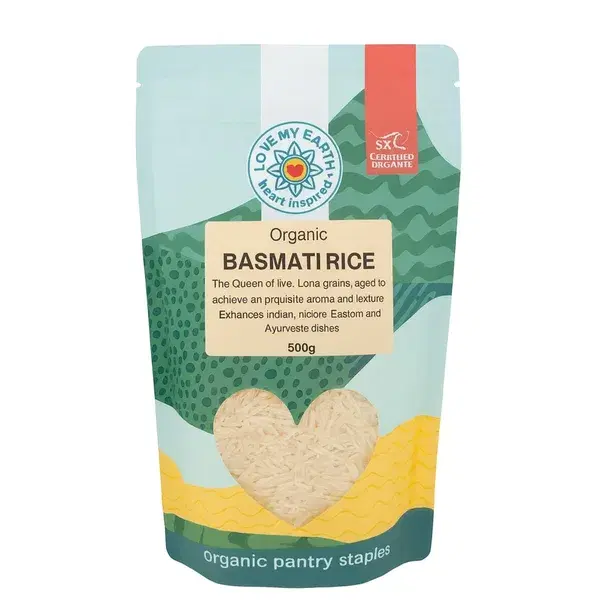 Love My Earth Organic Basmati Rice