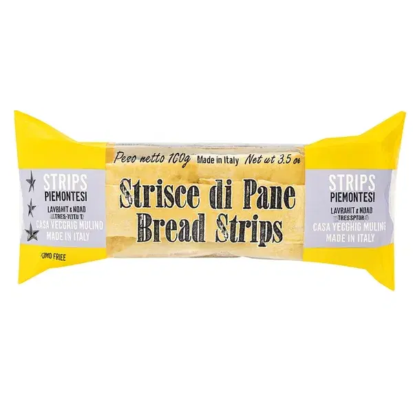 Bread Strips with Sea Salt