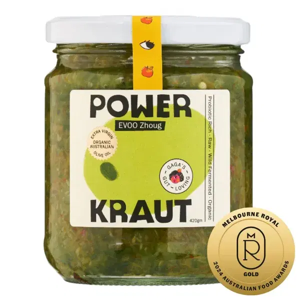 Power Kraut Evoo Salsa Verde  Gluten Free 420g