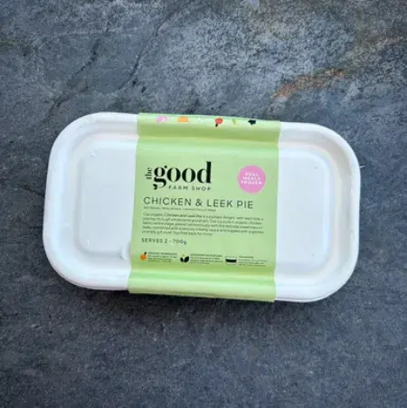 The Good Farm Chicken & Leek Pie (Serves 2)