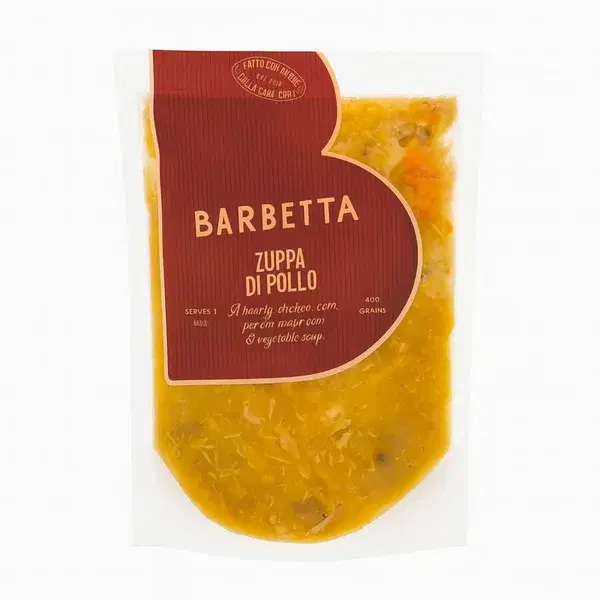 Barbetta Slow Cooked Chicken Soup (Serves 1)