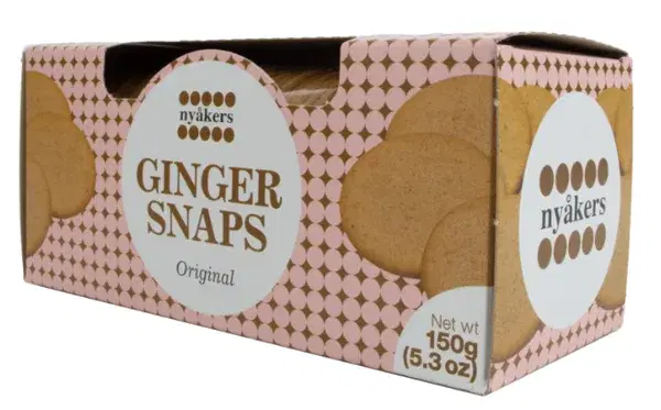 Nyakers Ginger Snaps Original 150g