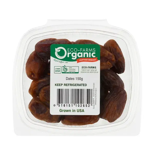 Eco-Farms Organic Dates 150g