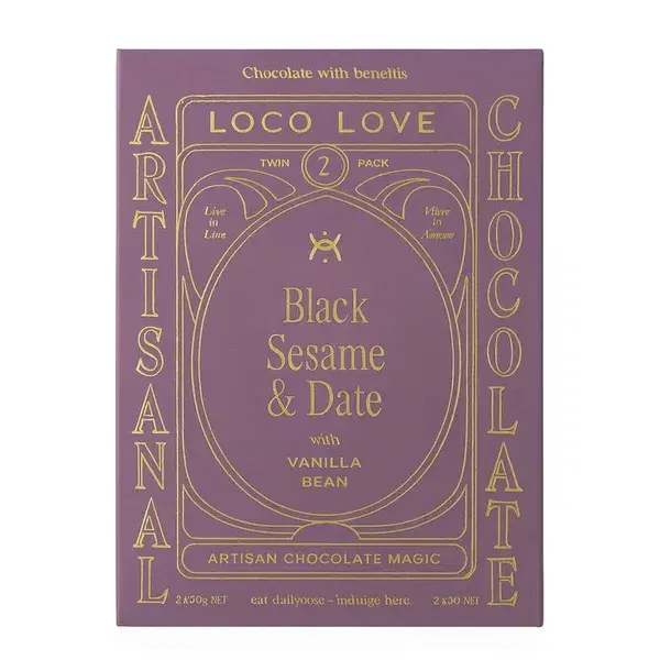 Loco Love Black Sesame & Date w/Vanilla Bean