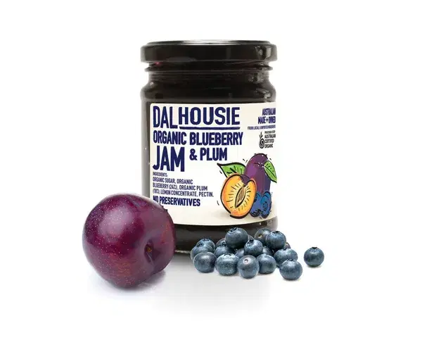 Dalhousie Organic Jam Blueberry & Plum