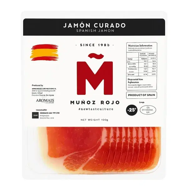 MUNOZ ROJO JAMON CURADO