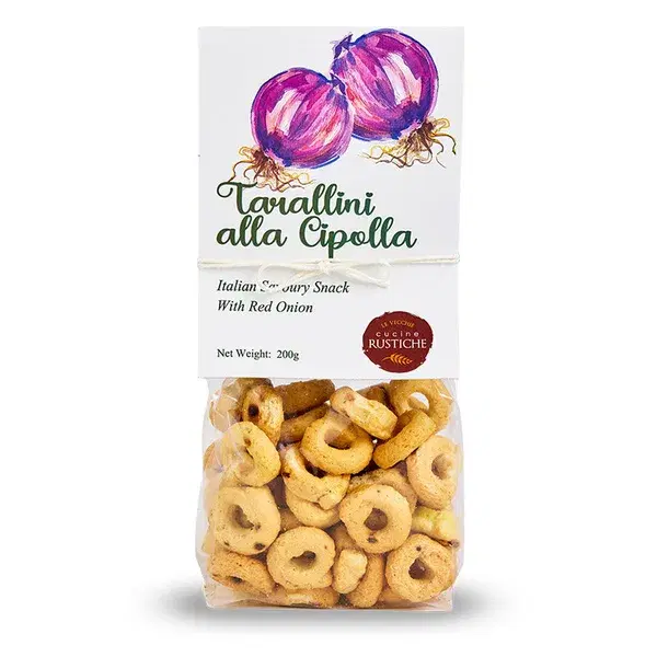 Tavallini alla Cipolla with red onion