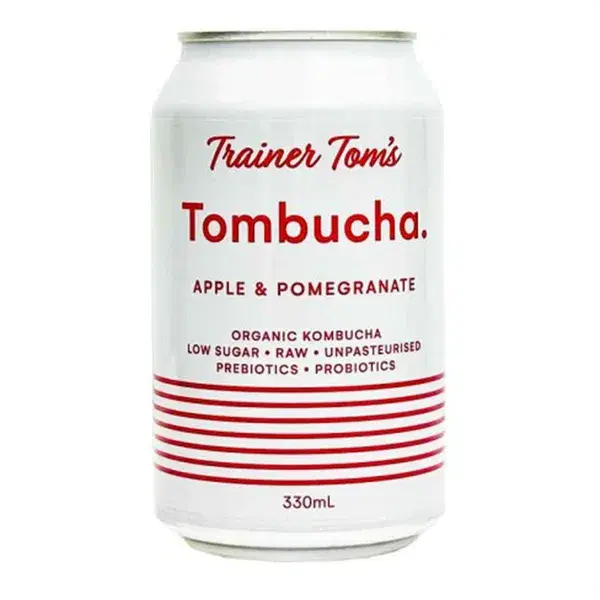 Trainer Tom’s Tombucha Apple Pomegranate