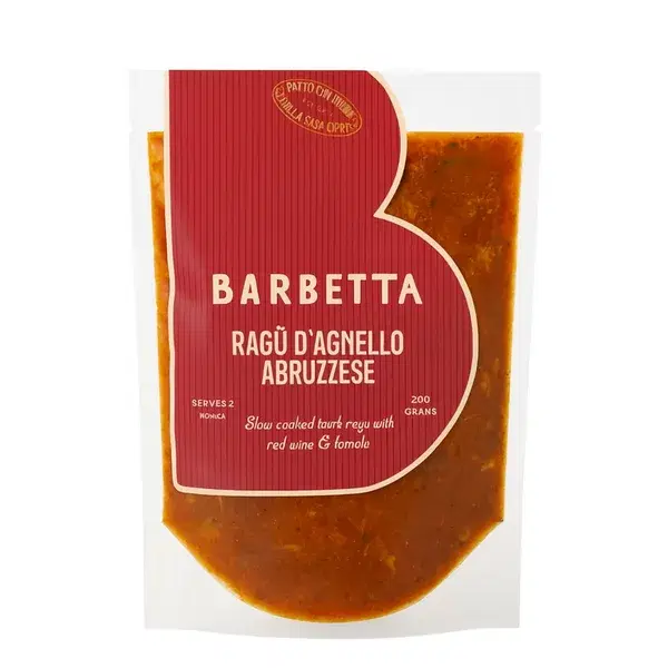Barbetta Lamb Ragu (Serves 2)