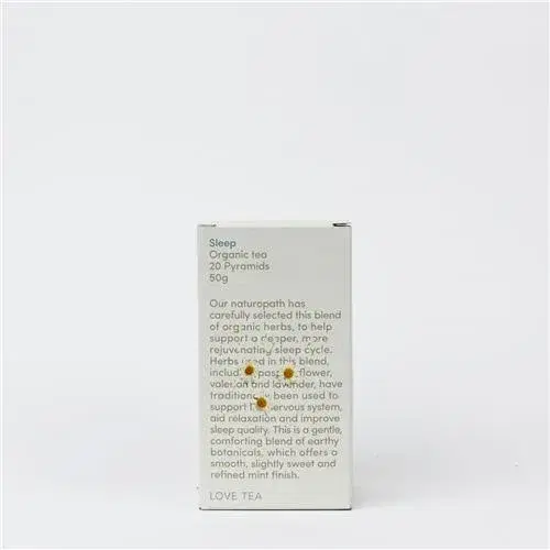 Love Tea Sleep Organic Tea 20 Pyramids
