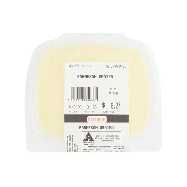 Deliredi Parmesan Grated