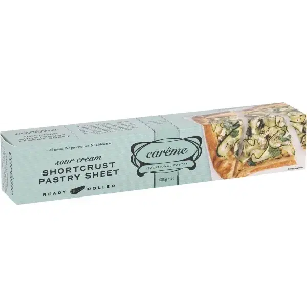 Carême Sour Cream Shortcrust Pastry