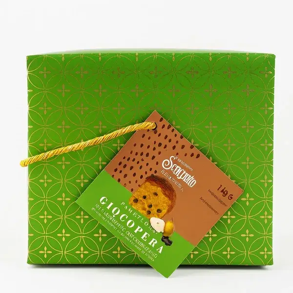 SCARPATO PANETTONE CHOCCPERA/ PEAR AND DARK CHOCOLATE PIECES