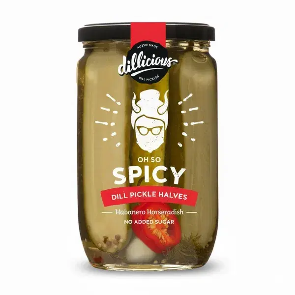 Dillicious Spicy Dill Pickle Chips 675g