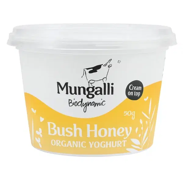 Mungalli Creek Biodynamic Bush Honey Yoghurt 500g