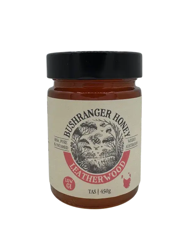 Bushranger Honey Leather Wood Low GI  450g