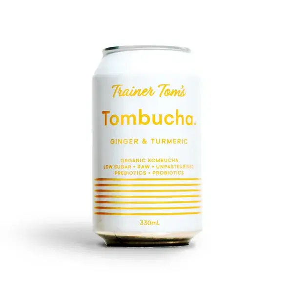 Trainer Tom’s Tombucha Ginger Turmeric
