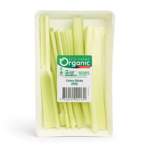 Eco-Farms Organic Celery Sticks 250g
