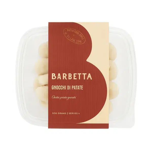 Barbetta Gnocchi Di Patate (Serves 3-4)