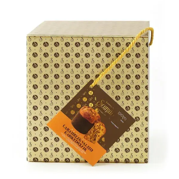 SCARPATO PANETTONE CHOCOLATE CHIP W/ SALTED CARAMEL