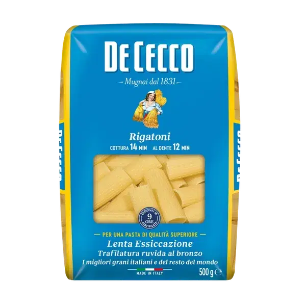 De Cecco Mezzi Rigatoni 500g
