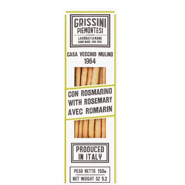 Grissini Piemontesi Con Rosmarino With Rosemary Avec Romarin