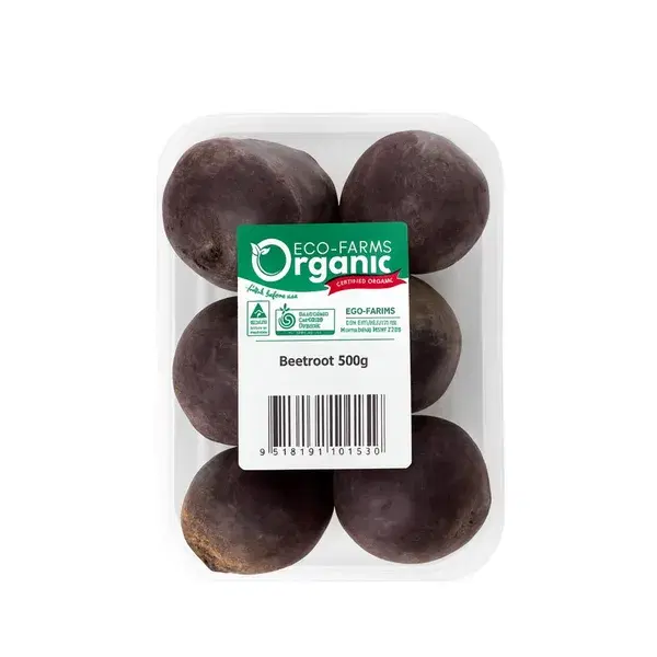 Eco-Farms Organic Beetroot 500g
