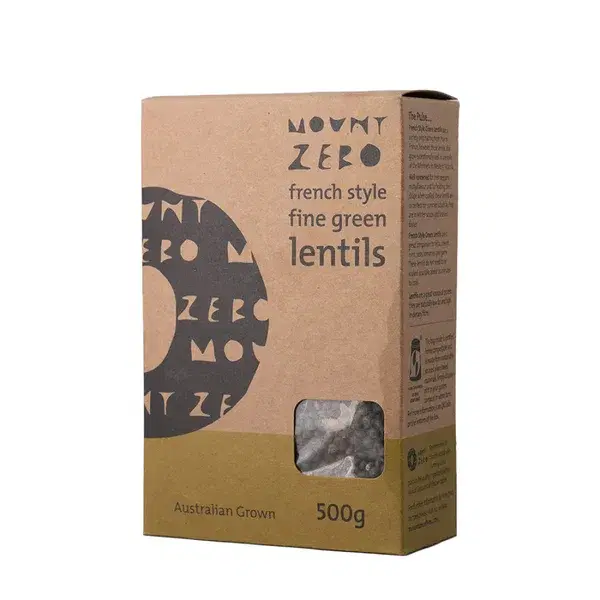 Mount Zero French Style Green Lentils 500g