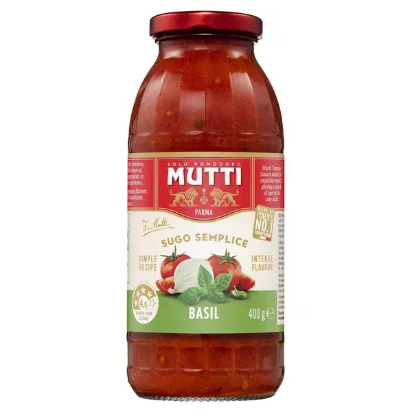 Mutti Sugo Semplice Basil