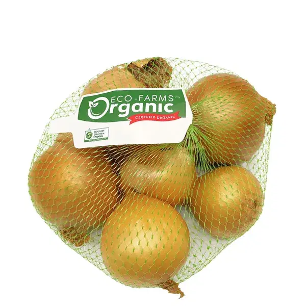 Eco-Farm Organic Onion Brown 1kg