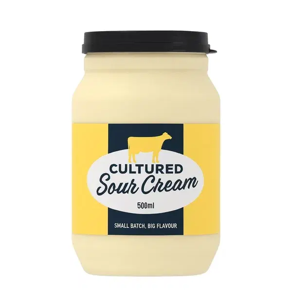 Cultured Sour Cream (Creme Fraiche)- Gippsland Jersey