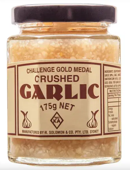 Challenge Gold Medal Crushed Garlic 175g