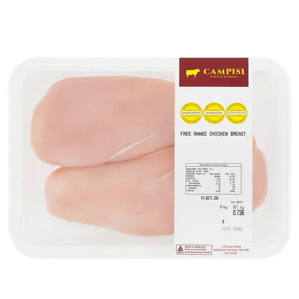 Campisi Free Range Chicken Breast