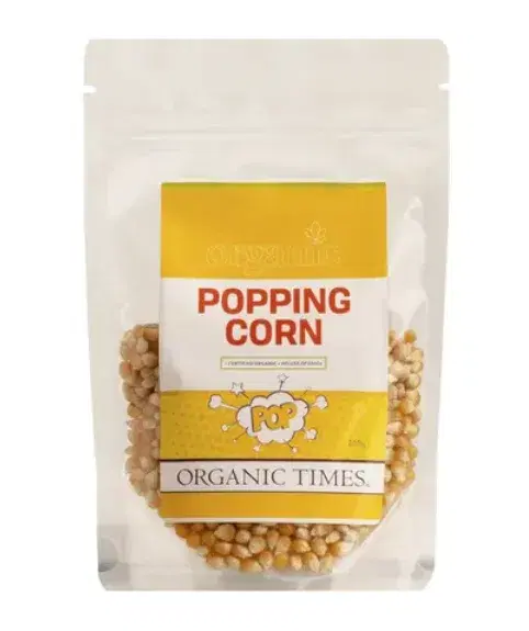 Organic Times Popping Corn