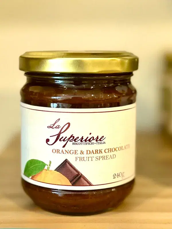 La Superiore Orange & Dark Chocolate Fruit Spread 240g