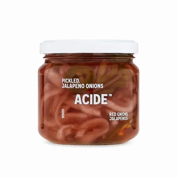 Acide Pickled Jalapeno Onions 300g